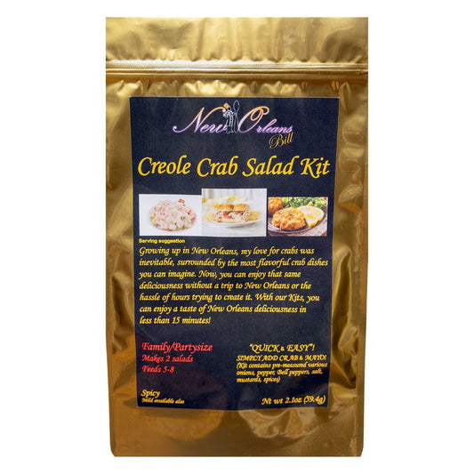 Crab salad Kit – Spicy Family/Party size. Makes 2 salads – feeds 5 - 8